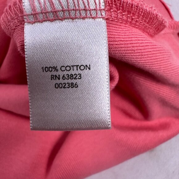 Christopher & Banks Womens Sleeveless Tank Top Size XL Pink 100% Cotton - Picture 4 of 5